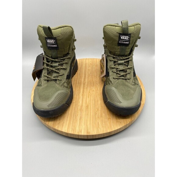 Vans Boots Green Camo MTE Gore-Tex UltraRange EXO Hi Hiking Mens 8 / Womens 9.5 main image 9